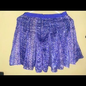 American eagle purple skirt womens med